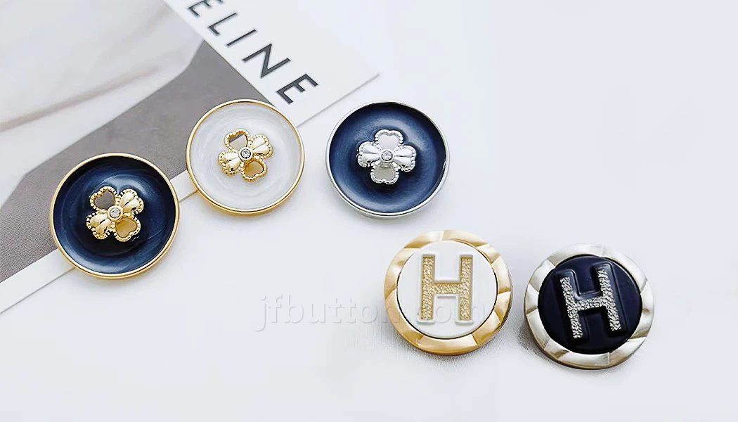 small white shank buttons