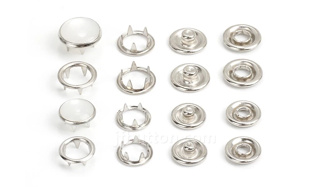 prong ring snap fasteners