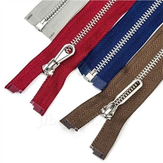 28 انچ میٹل کوٹ زپر