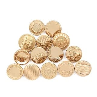 میٹل ڈینم جیکٹ کے بٹن