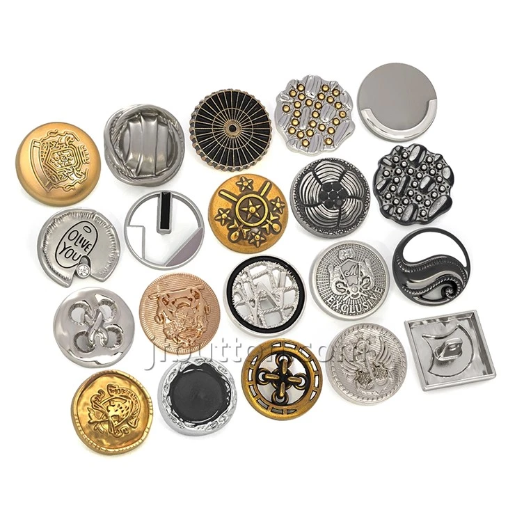 Monogrammed Brass Blazer Buttons