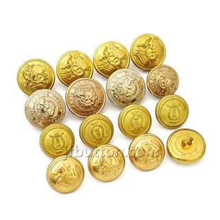 گولڈ میٹل پنڈلی کے بٹن