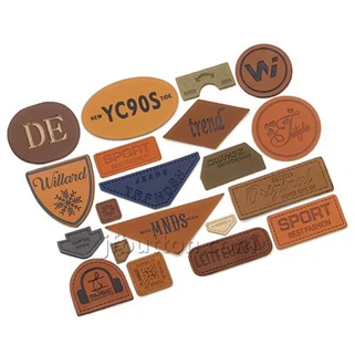 چمڑے کے ہاتھ سے تیار کردہ لیبل