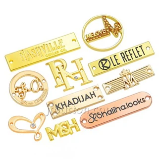 کپڑوں کے لیے دھاتی ٹیگز