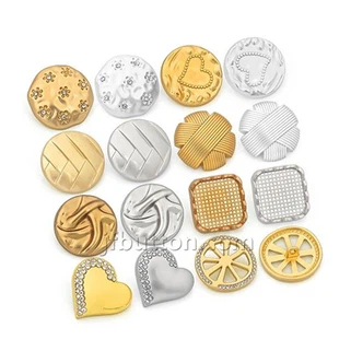 سلور اور گولڈ پنڈلی کے بٹن