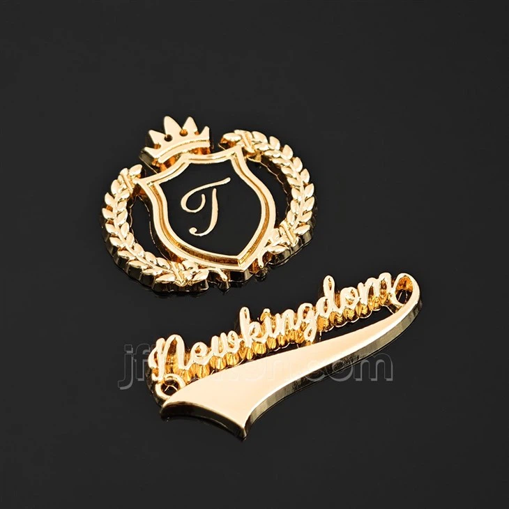 Custom Metal Purse Brand Labels factory
