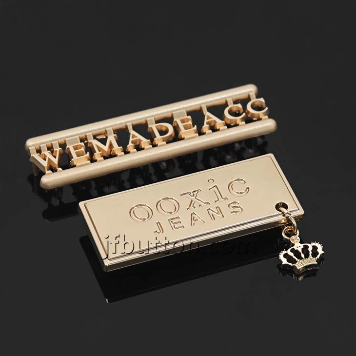 Gold Plate Name Tag For Handbag suppliers
