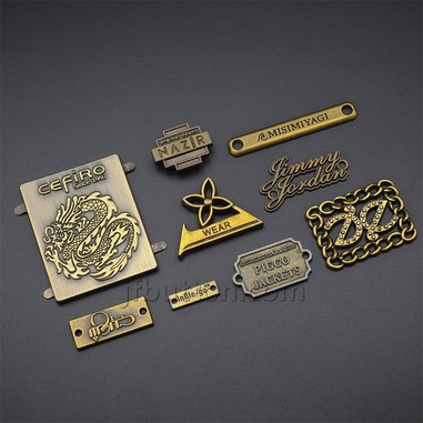 brass bag label brass bag label