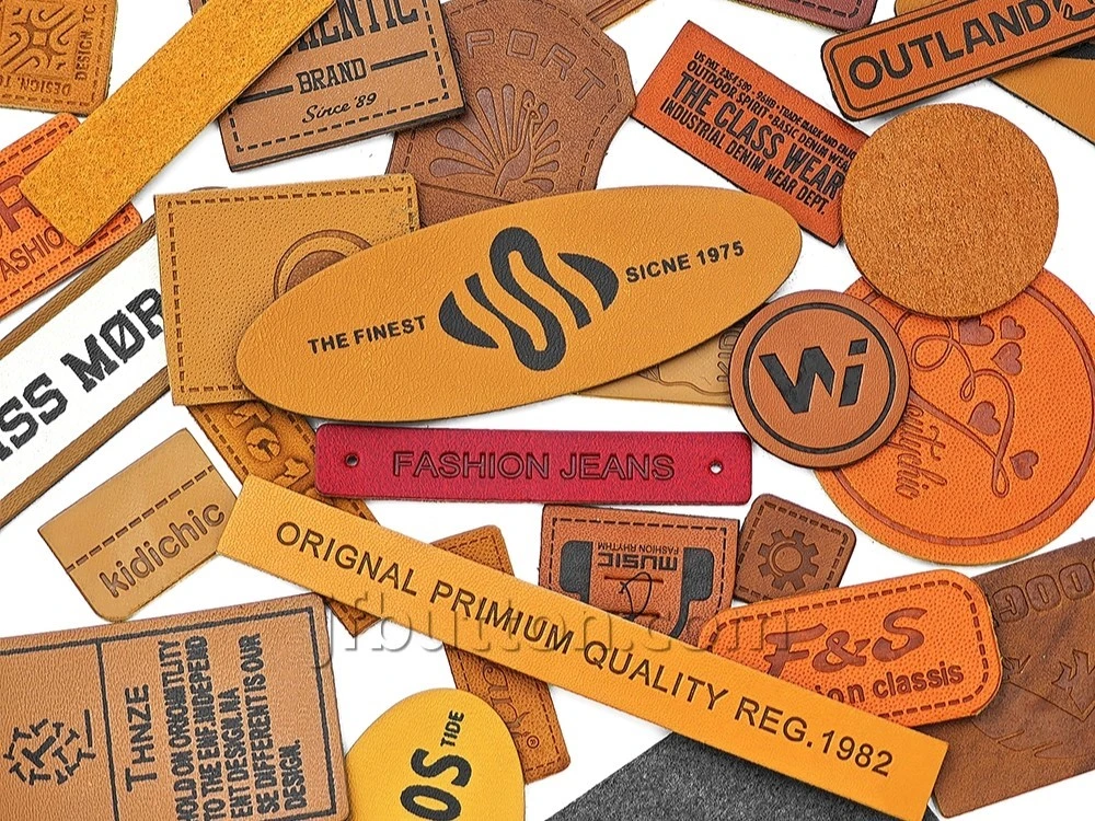 leather label leather label